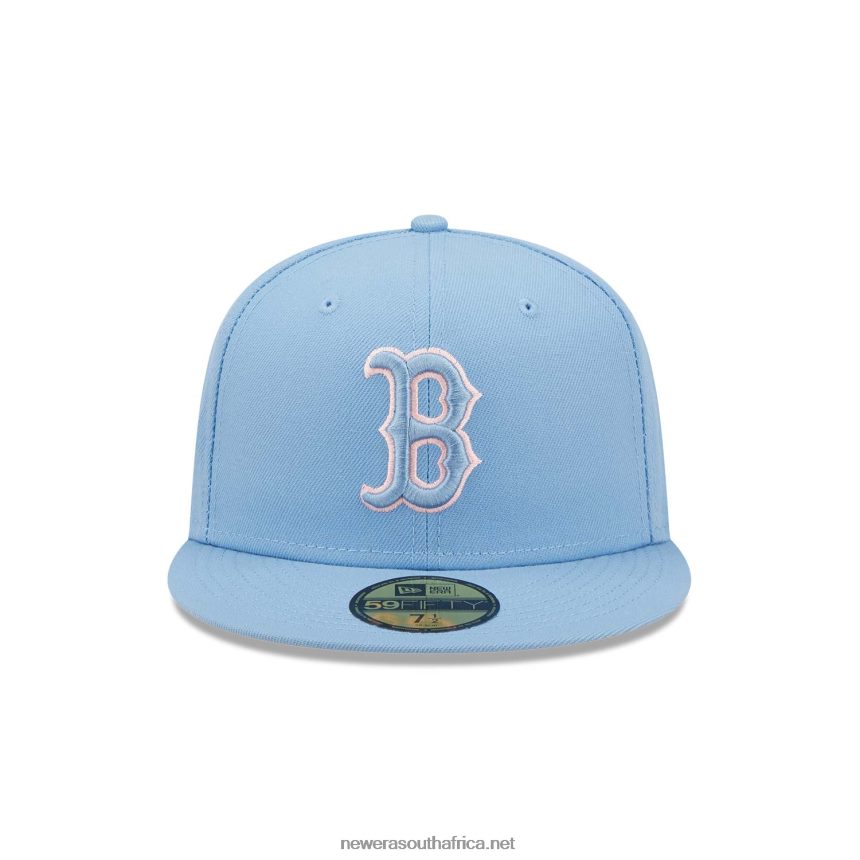 Boston Red Sox Pastel Blue 59FIFTY Fitted Cap New Era TRBRBN1067