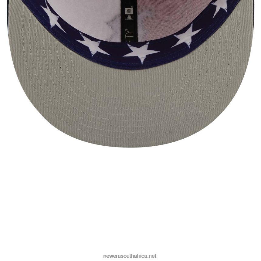 Boston Red Sox Pinwheel Americana Red 59FIFTY Fitted Cap New Era TRBRBN780