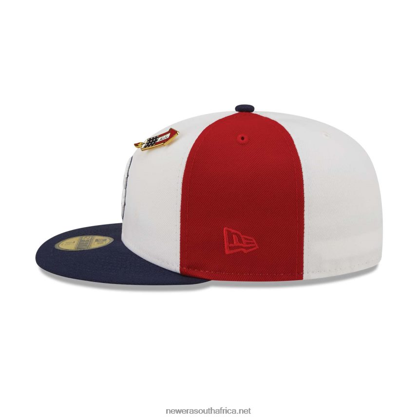 Boston Red Sox Pinwheel Americana Red 59FIFTY Fitted Cap New Era TRBRBN780