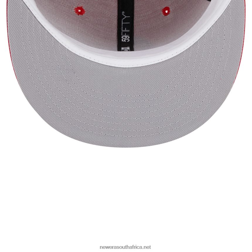 Boston Red Sox Tri Tone Team Red 59FIFTY Fitted Cap New Era TRBRBN1216