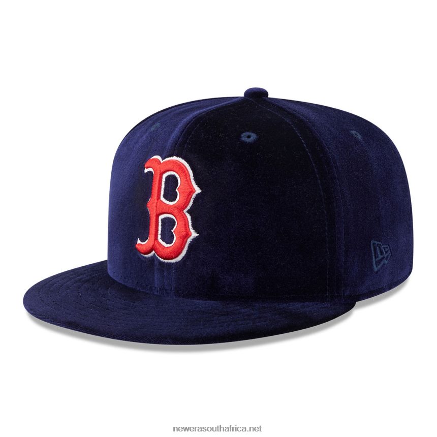Boston Red Sox Velvet Navy 59FIFTY Fitted Cap New Era TRBRBN1231