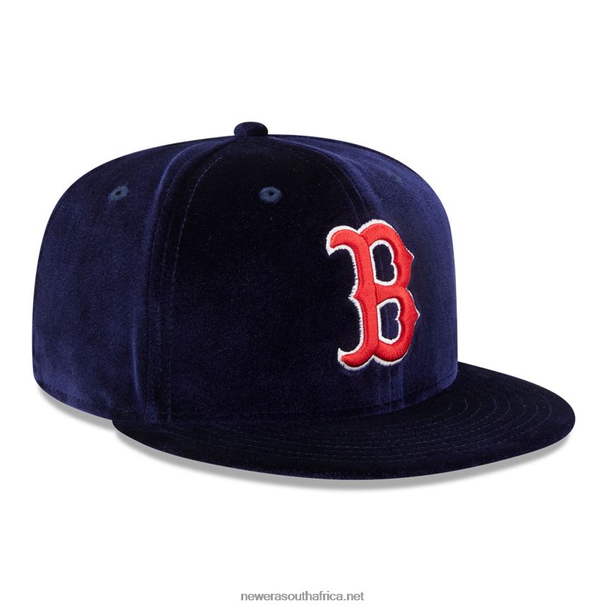 Boston Red Sox Velvet Navy 59FIFTY Fitted Cap New Era TRBRBN1231