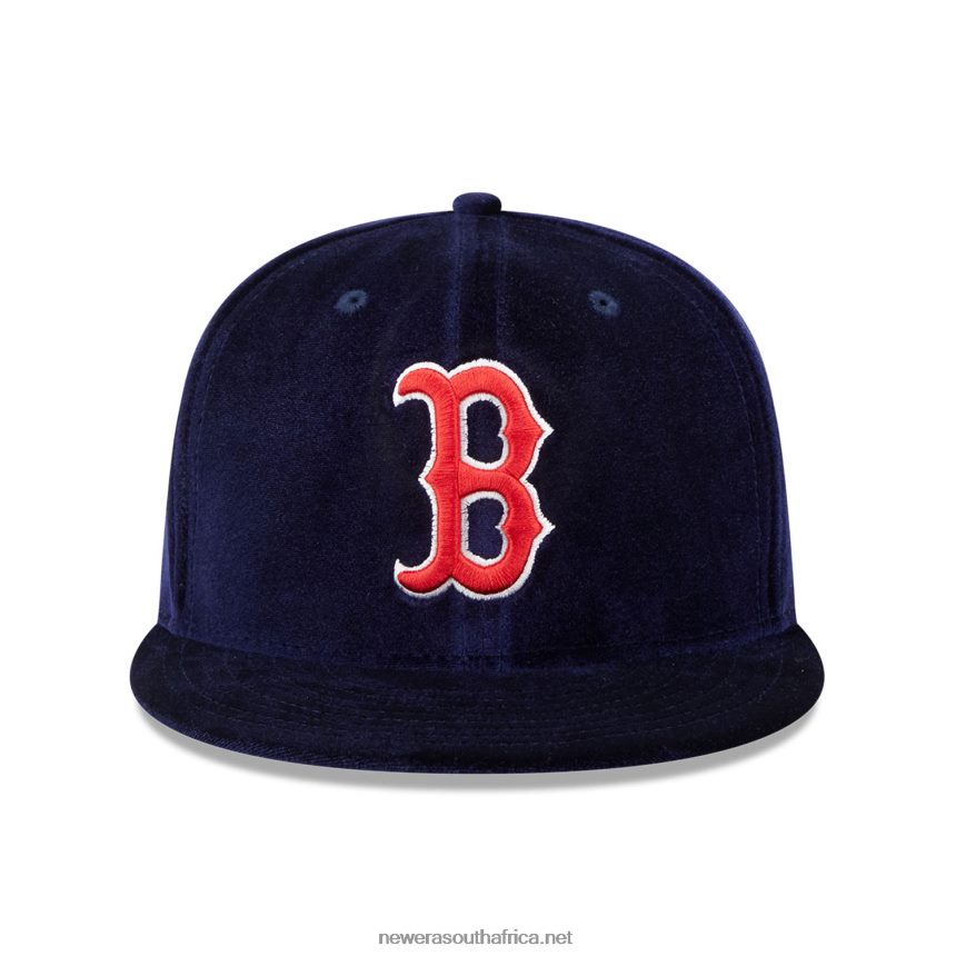 Boston Red Sox Velvet Navy 59FIFTY Fitted Cap New Era TRBRBN1231