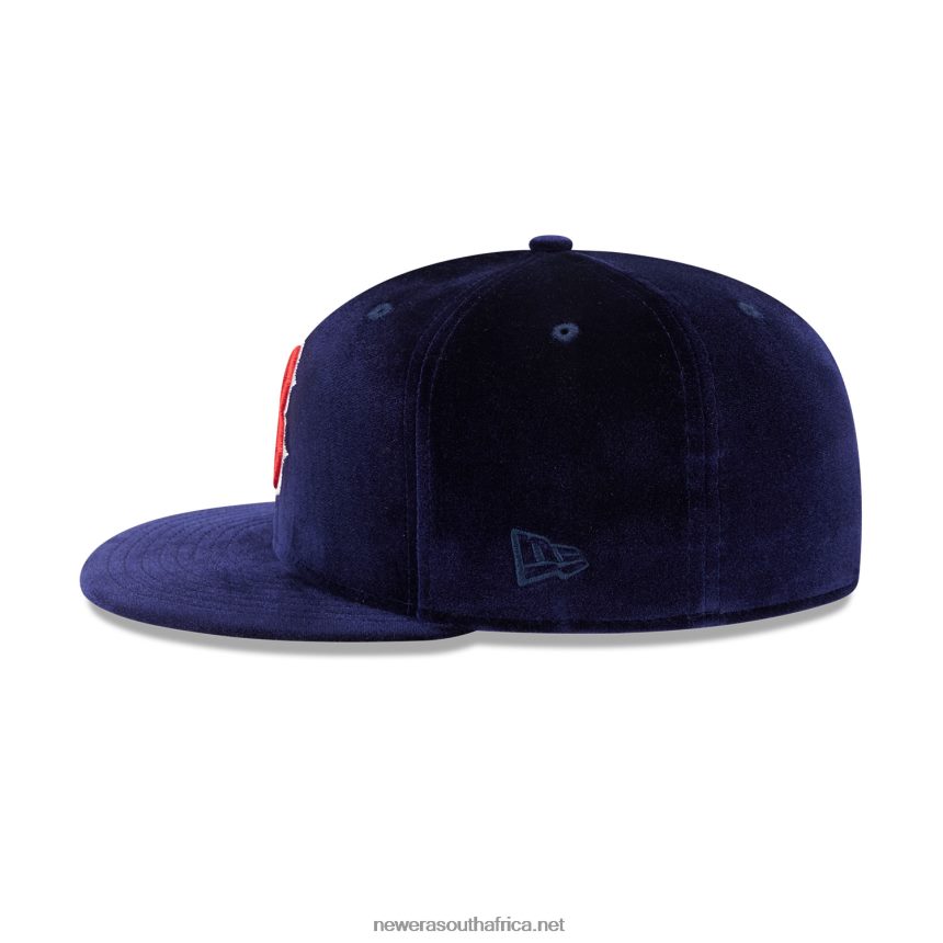 Boston Red Sox Velvet Navy 59FIFTY Fitted Cap New Era TRBRBN1231