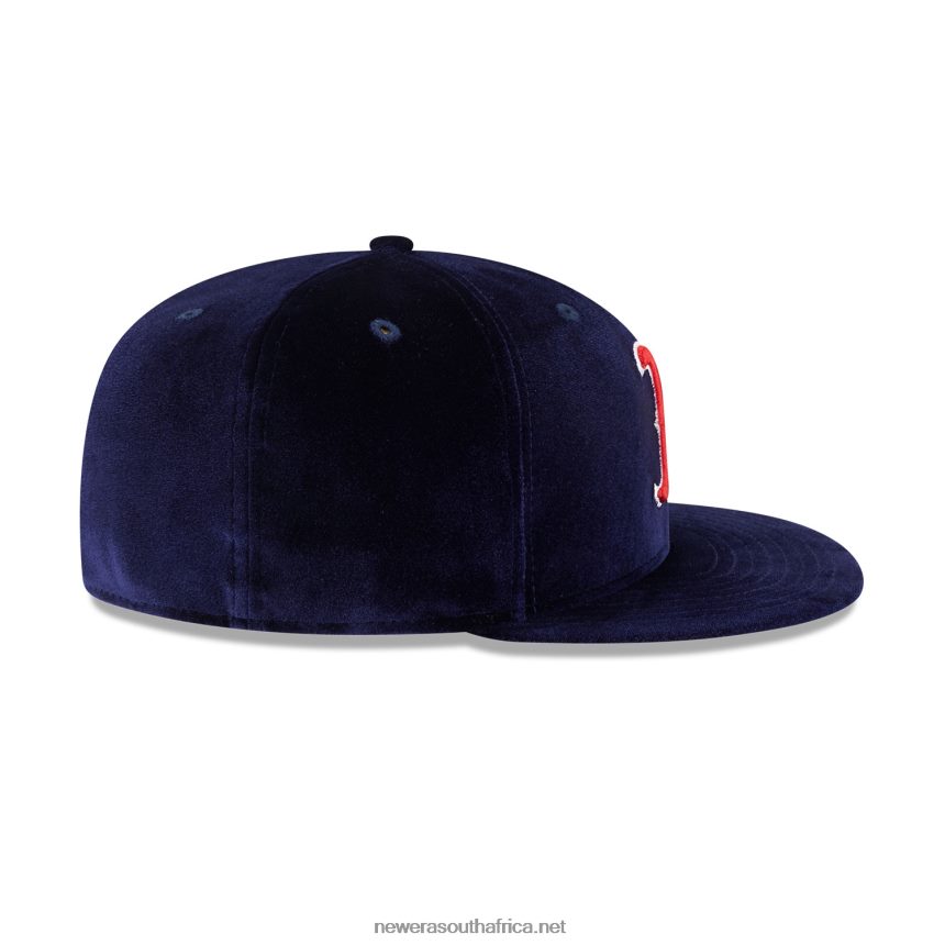 Boston Red Sox Velvet Navy 59FIFTY Fitted Cap New Era TRBRBN1231