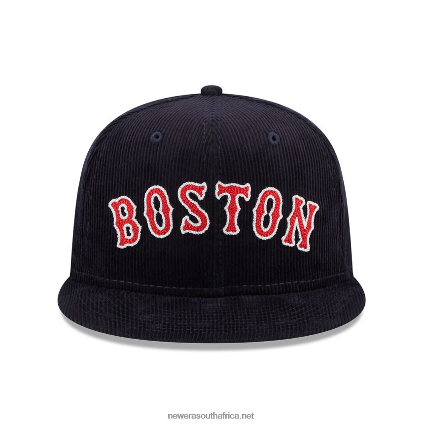 Boston Red Sox Vintage Cord Navy 59FIFTY Fitted Cap New Era TRBRBN323