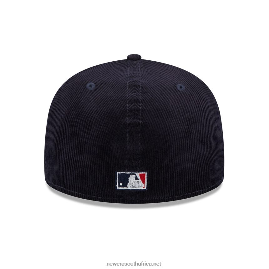 Boston Red Sox Vintage Cord Navy 59FIFTY Fitted Cap New Era TRBRBN323