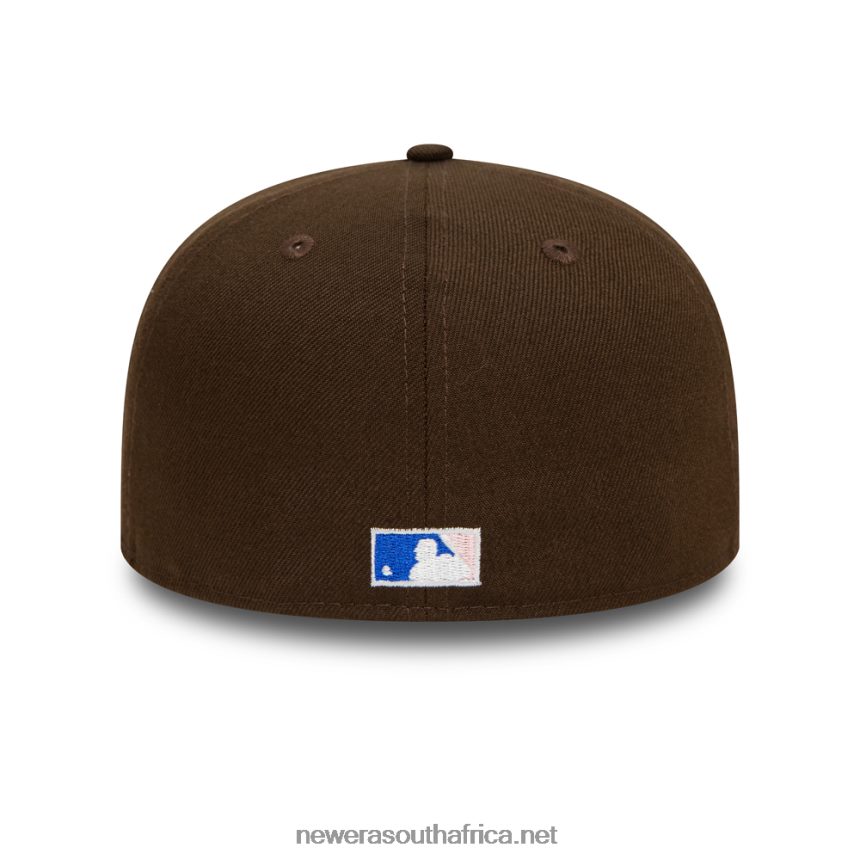 Boston Red Sox Walnut and Pink 59FIFTY Cap New Era TRBRBN1153
