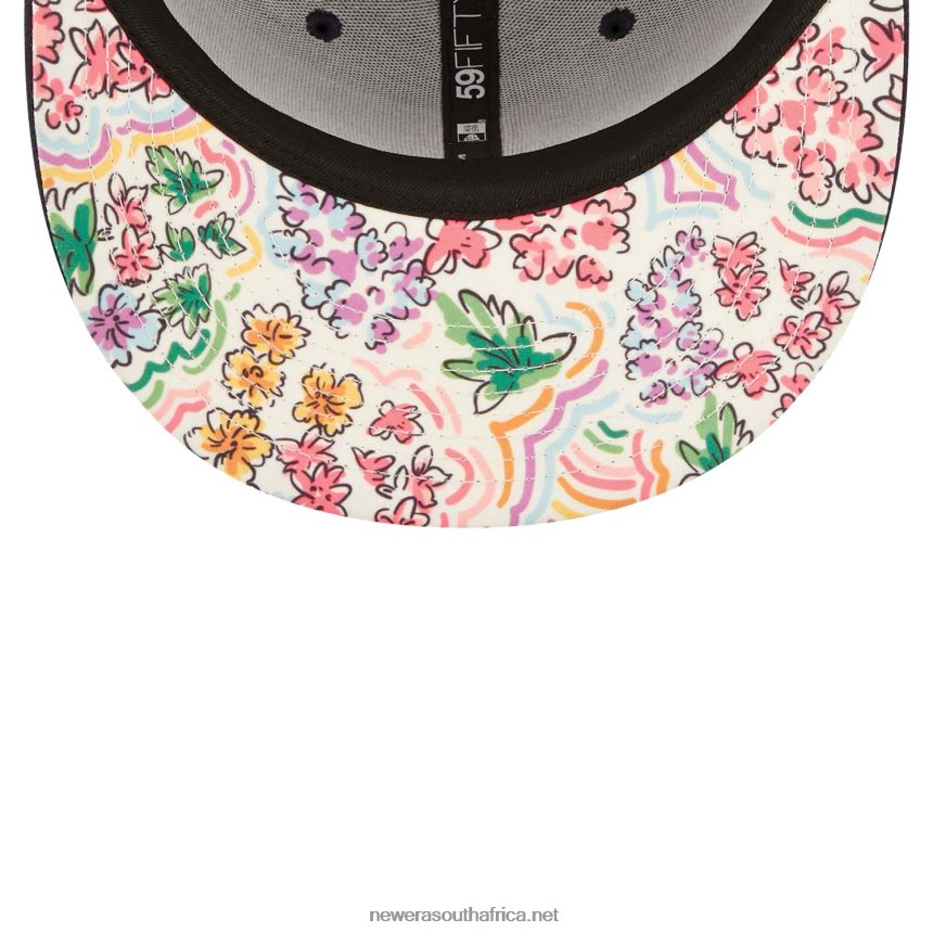 Boston Red Sox Watercolour Floral Navy 59FIFTY Cap New Era TRBRBN835