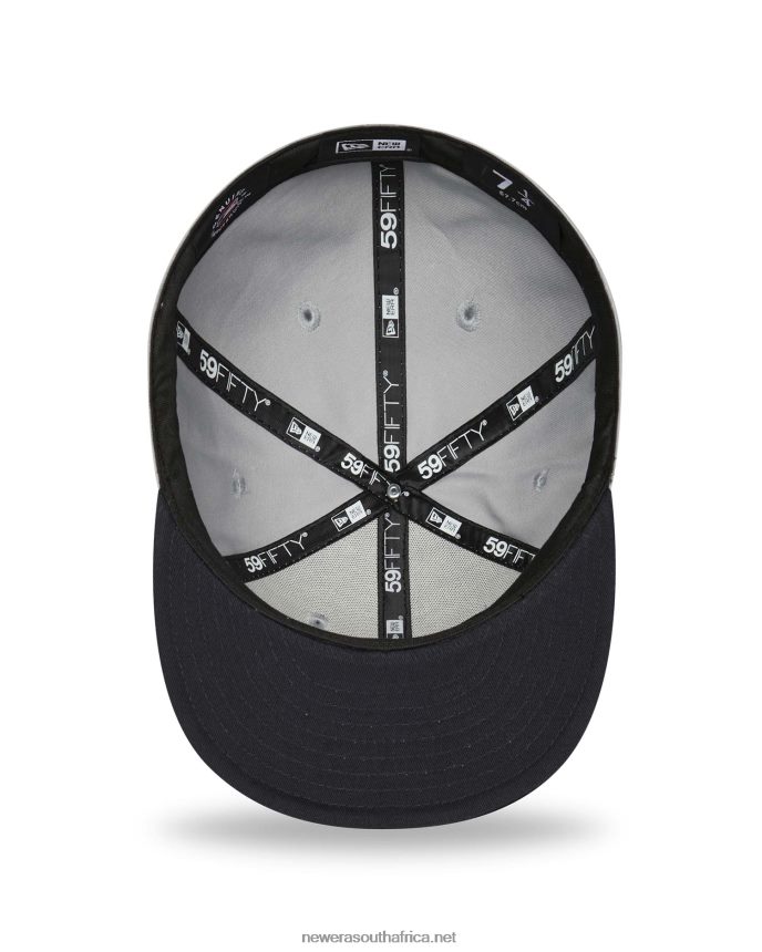 Boston Red Sox World Series Grey 59FIFTY Fitted Cap New Era TRBRBN94