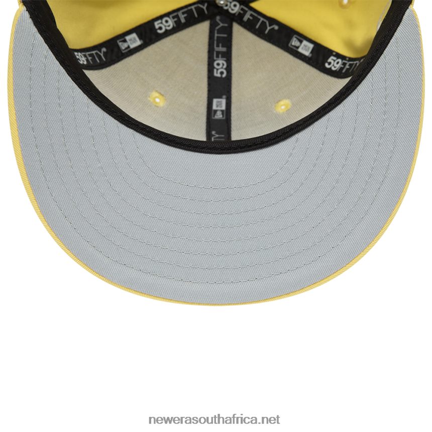 Boston Red Sox World Series Tonal Yellow 59FIFTY Fitted Cap New Era TRBRBN1377