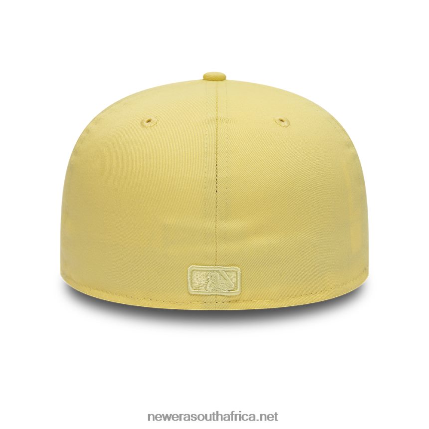 Boston Red Sox World Series Tonal Yellow 59FIFTY Fitted Cap New Era TRBRBN1377