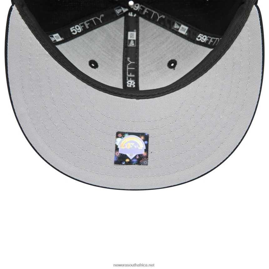 Bradenton Marauders MiLB Black and Yellow 59FIFTY Fitted Cap New Era TRBRBN211