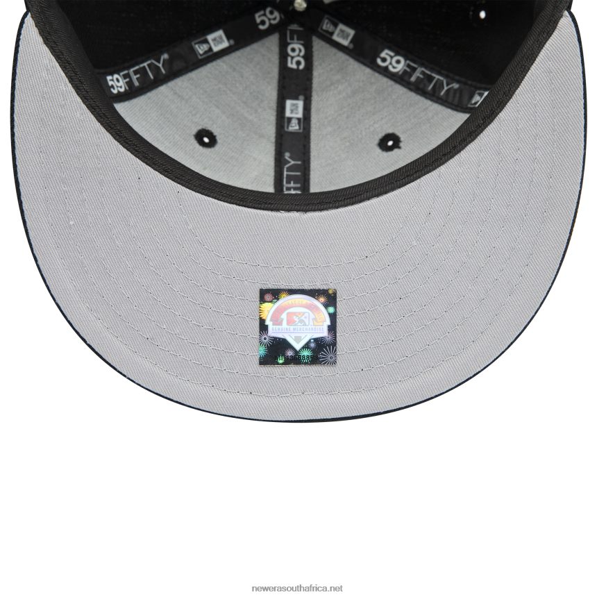 Brooklyn Cyclones MiLB Black and Grey 59FIFTY Fitted Cap New Era TRBRBN149