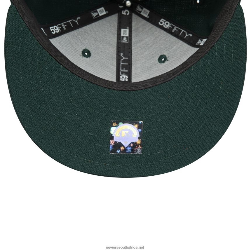 Brooklyn Cyclones MiLB Dark Green 59FIFTY Fitted Cap New Era TRBRBN1170