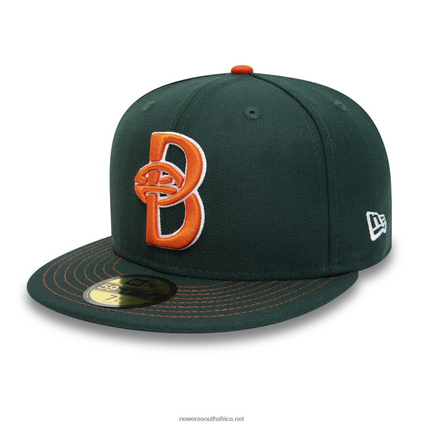 Brooklyn Cyclones MiLB Dark Green 59FIFTY Fitted Cap New Era TRBRBN1170