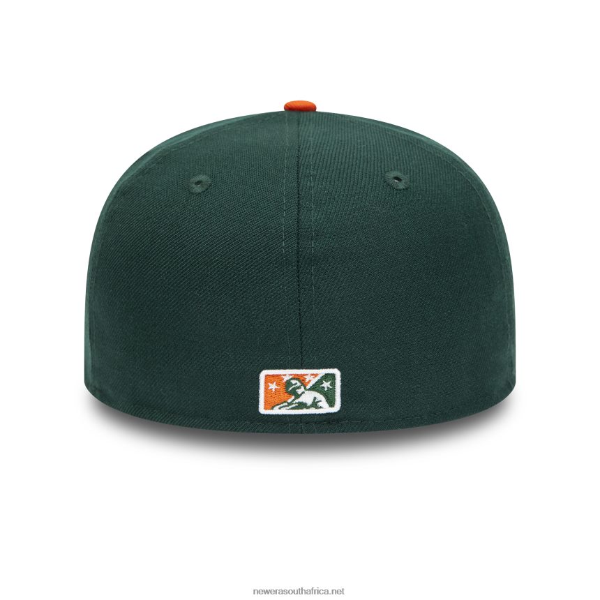 Brooklyn Cyclones MiLB Dark Green 59FIFTY Fitted Cap New Era TRBRBN1170