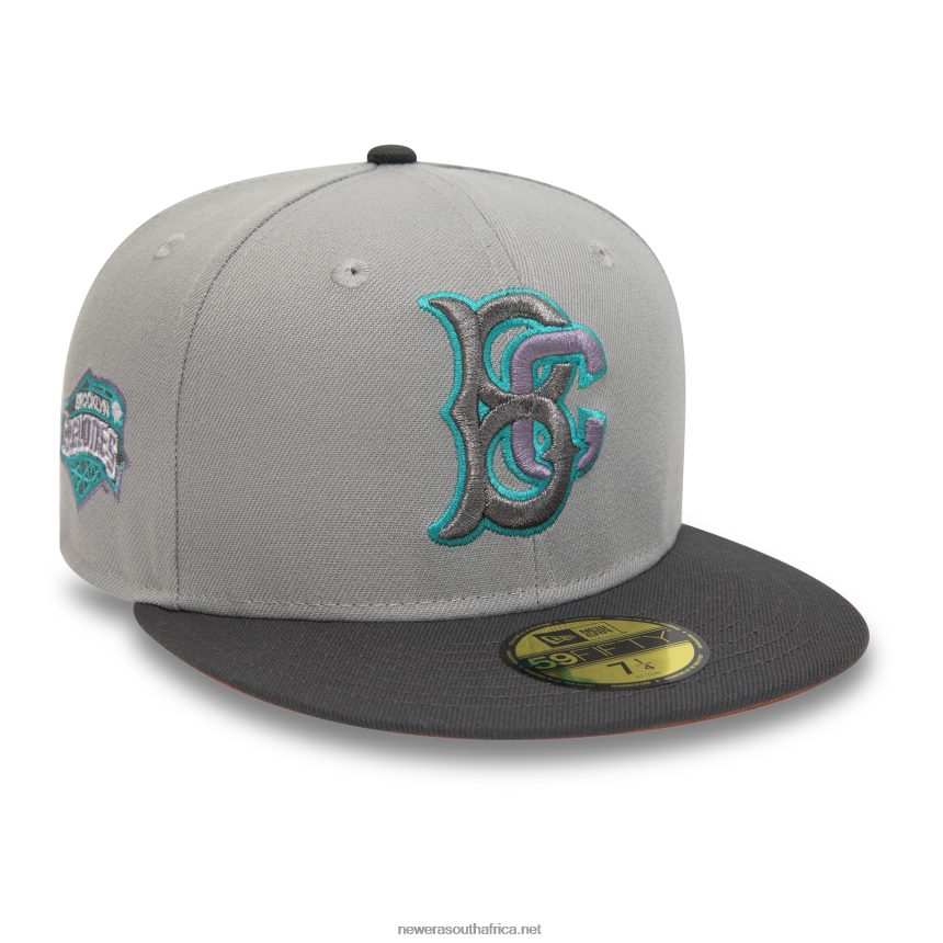 Brooklyn Cyclones MiLB Grey 59FIFTY Fitted Cap New Era TRBRBN104
