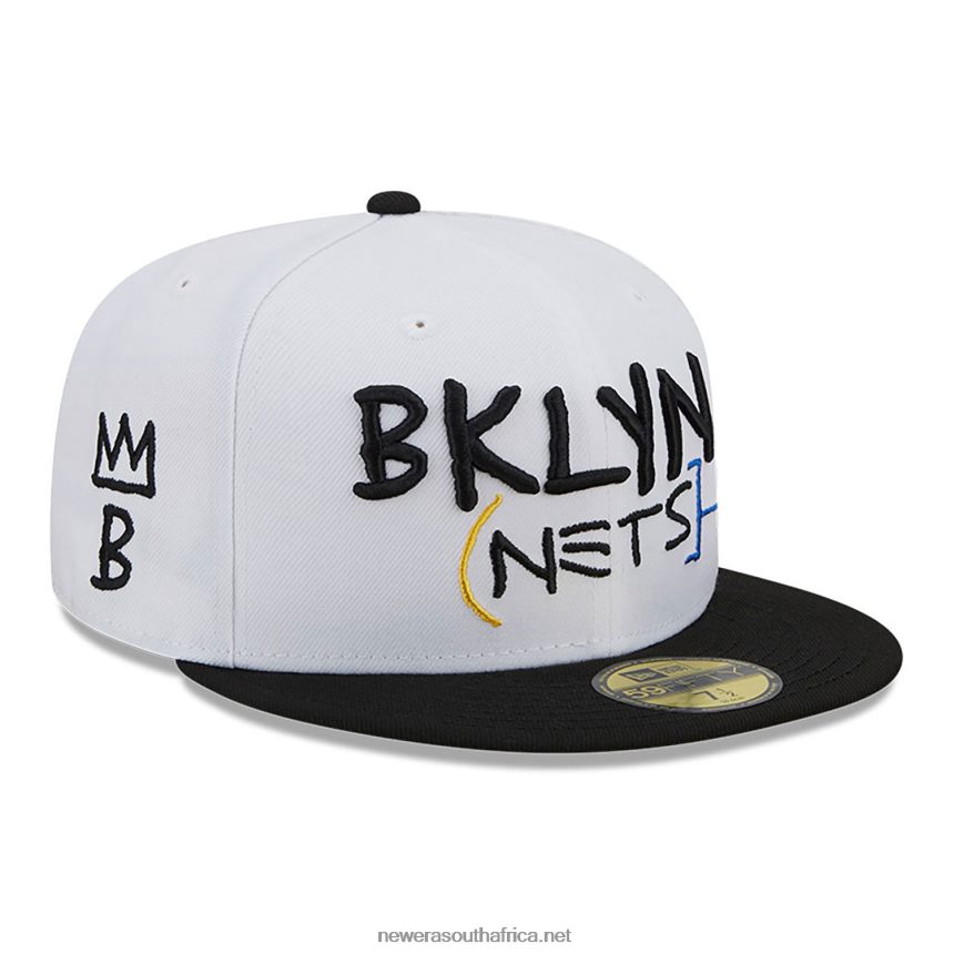 Brooklyn Nets Authentics City Edition White 59FIFTY Fitted Cap New Era TRBRBN1410