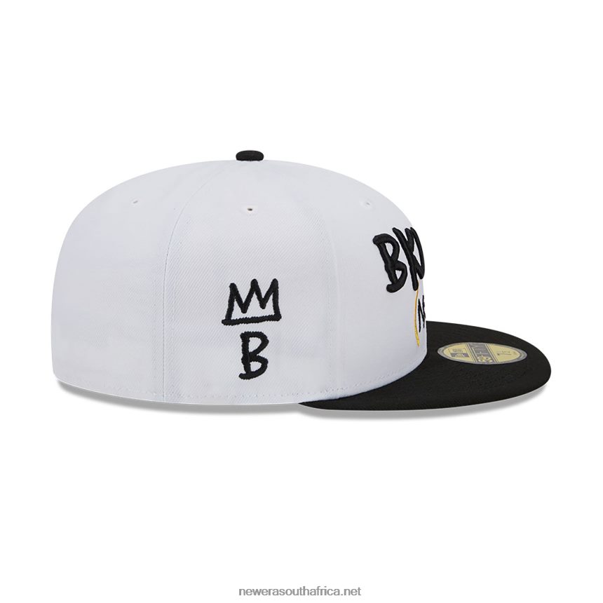 Brooklyn Nets Authentics City Edition White 59FIFTY Fitted Cap New Era TRBRBN1410
