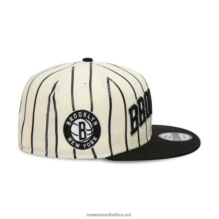 Brooklyn Nets City Arch White 9FIFTY Snapback Cap New Era TRBRBN2140