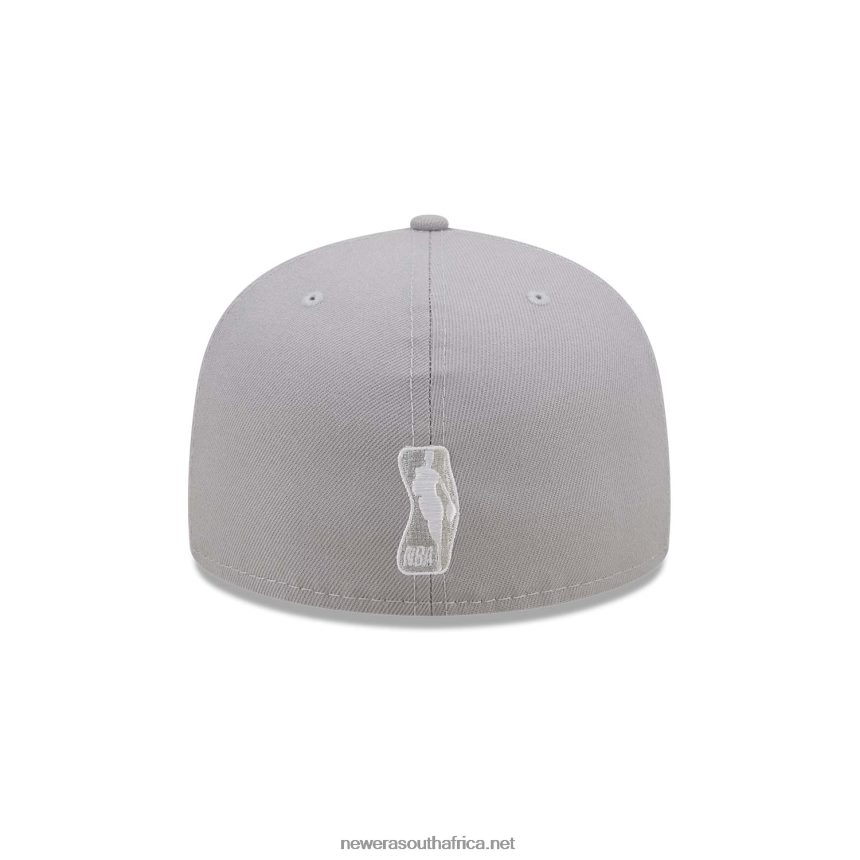 Brooklyn Nets Light Fantasy Grey 59FIFTY Fitted Cap New Era TRBRBN1336