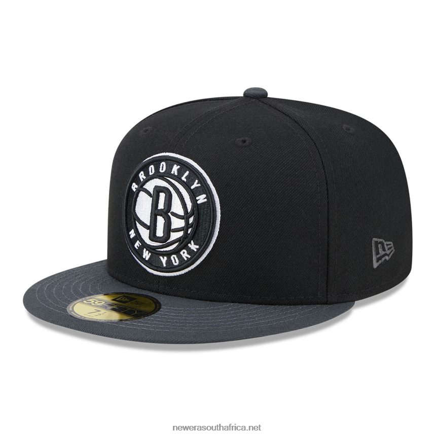 Brooklyn Nets NBA All Star Game Black 59FIFTY Fitted Cap New Era TRBRBN324