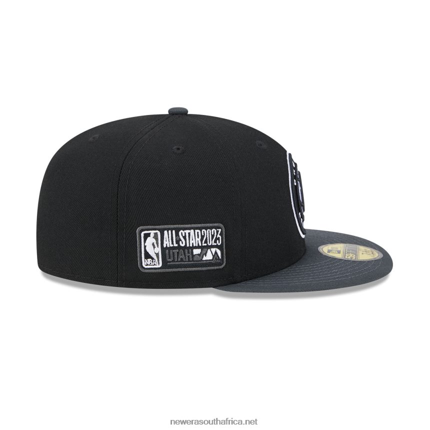 Brooklyn Nets NBA All Star Game Black 59FIFTY Fitted Cap New Era TRBRBN324