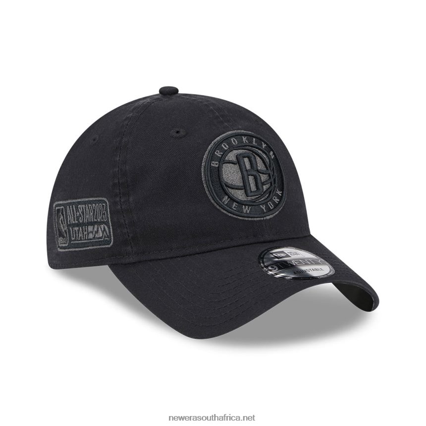 Brooklyn Nets NBA All Star Game Black 9TWENTY Adjustable Cap New Era TRBRBN2212