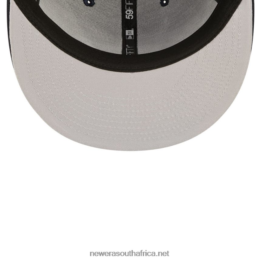 Brooklyn Nets NBA Americana Navy 59FIFTY Fitted Cap New Era TRBRBN729