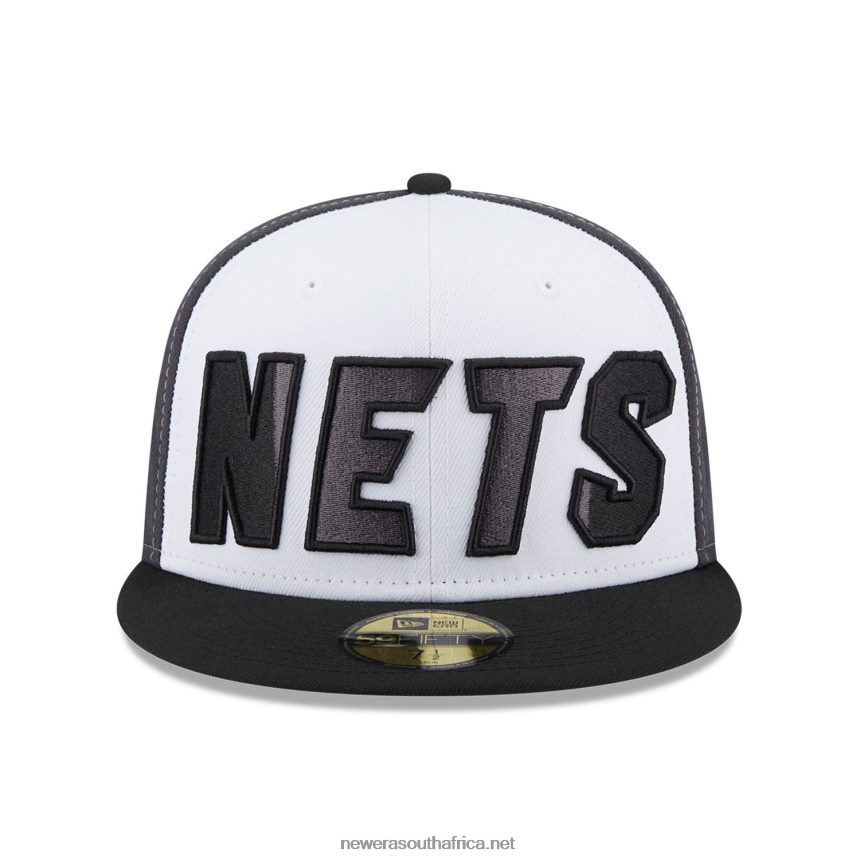 Brooklyn Nets NBA Back Half Black 59FIFTY Fitted Cap New Era TRBRBN509