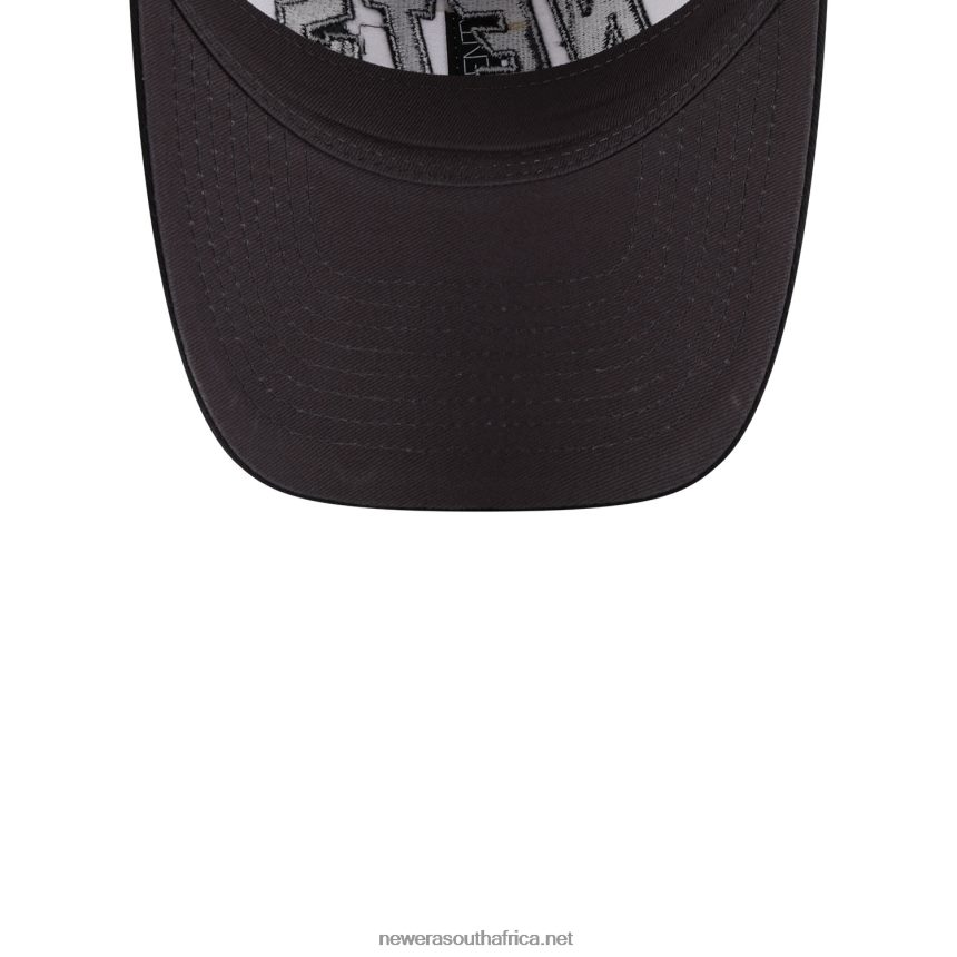 Brooklyn Nets NBA Back Half Black 9TWENTY Adjustable Cap New Era TRBRBN2230