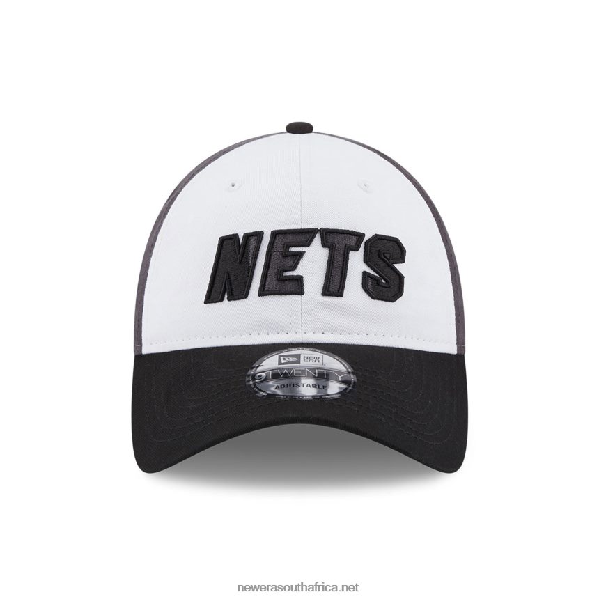 Brooklyn Nets NBA Back Half Black 9TWENTY Adjustable Cap New Era TRBRBN2230