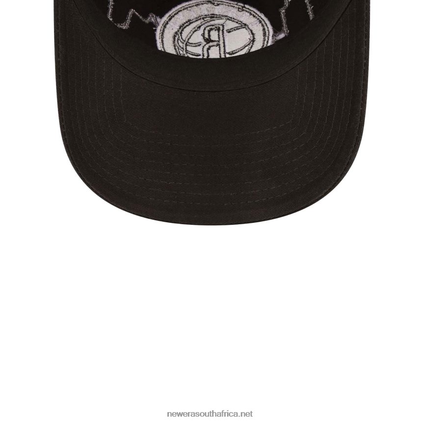 Brooklyn Nets NBA Tip Off 2022 Black 9TWENTY Adjustable Cap New Era TRBRBN2252