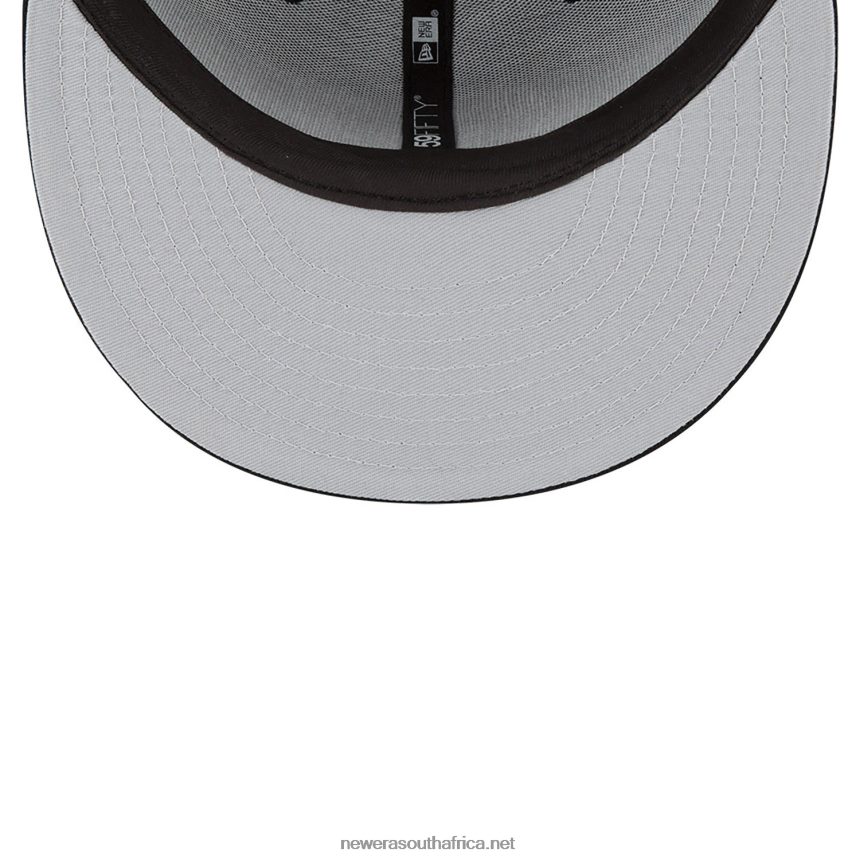 Brooklyn Nets NBA x Marvel Black Panther Black 59FIFTY Fitted Cap New Era TRBRBN188