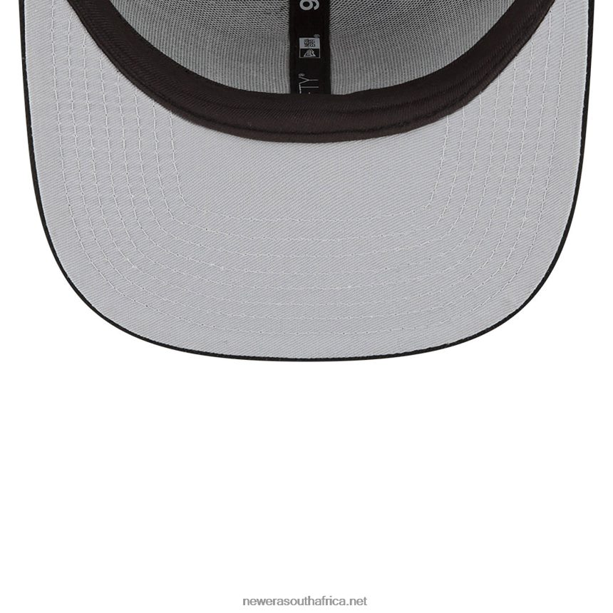 Brooklyn Nets NBA x Marvel Black Panther Black 9FIFTY Snapback Cap New Era TRBRBN1920