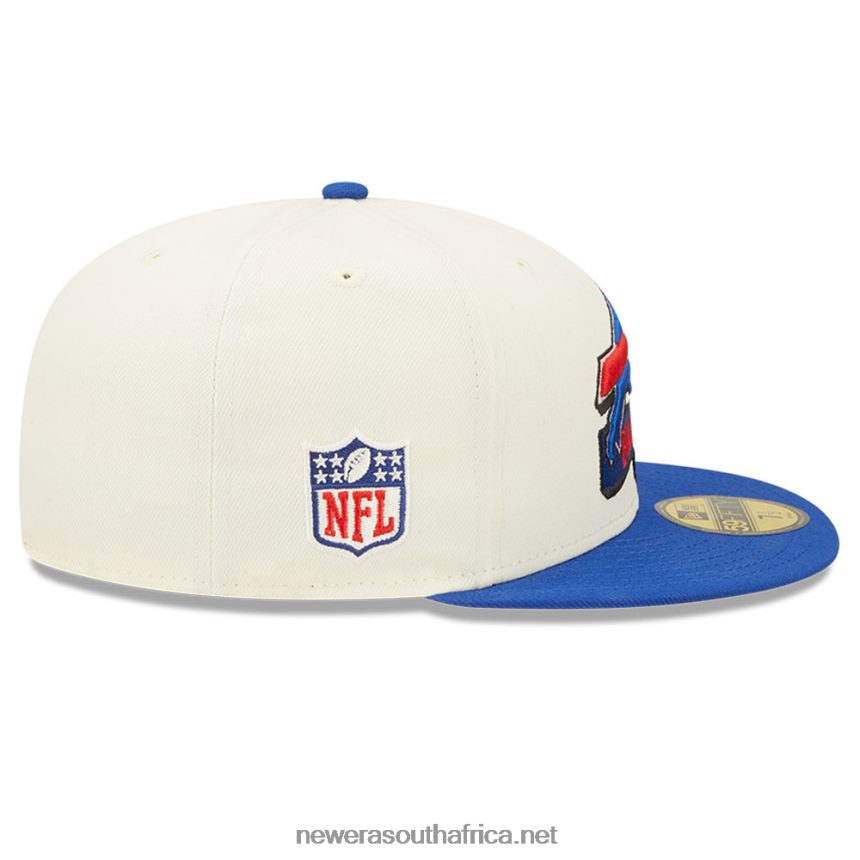 Buffalo Bills NFL Sideline 2022 White 59FIFTY Fitted Cap New Era TRBRBN1209