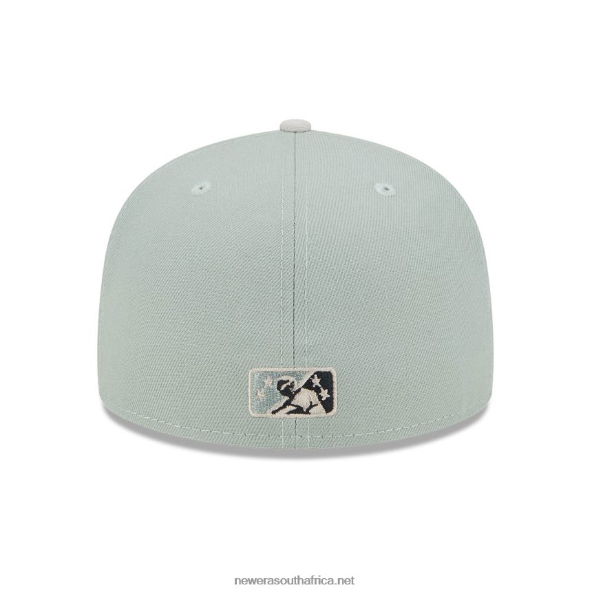 Buffalo Bisons Hometown Roots Green 59FIFTY Fitted Cap New Era TRBRBN562