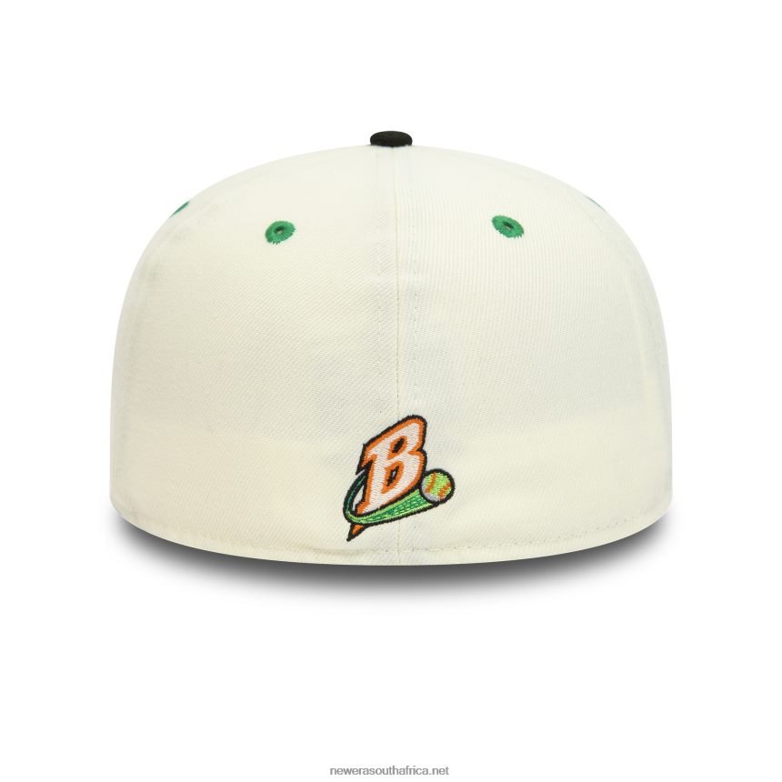 Buffalo Bisons MiLB Chrome White 59FIFTY Fitted Cap New Era TRBRBN482