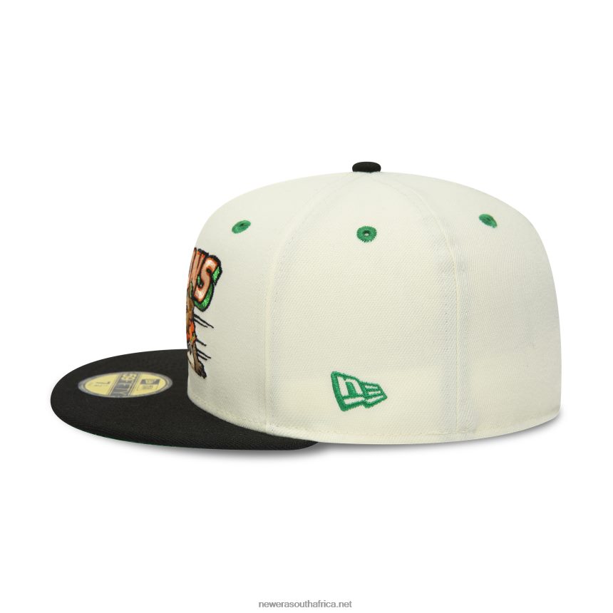 Buffalo Bisons MiLB Chrome White 59FIFTY Fitted Cap New Era TRBRBN482