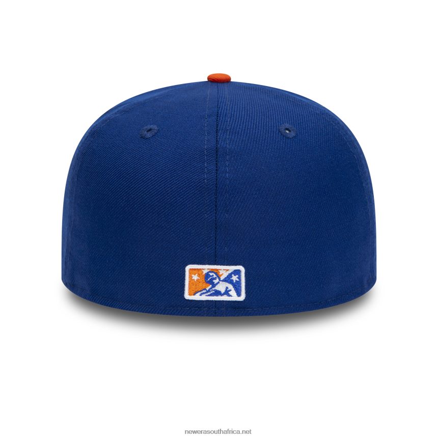 Buffalo Bisons MiLB Light Royal Blue 59FIFTY Fitted Cap New Era TRBRBN358