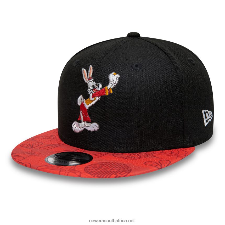 Bugs Bunny Chinese New Year Youth Black 9FIFTY Snapback Cap New Era TRBRBN1881
