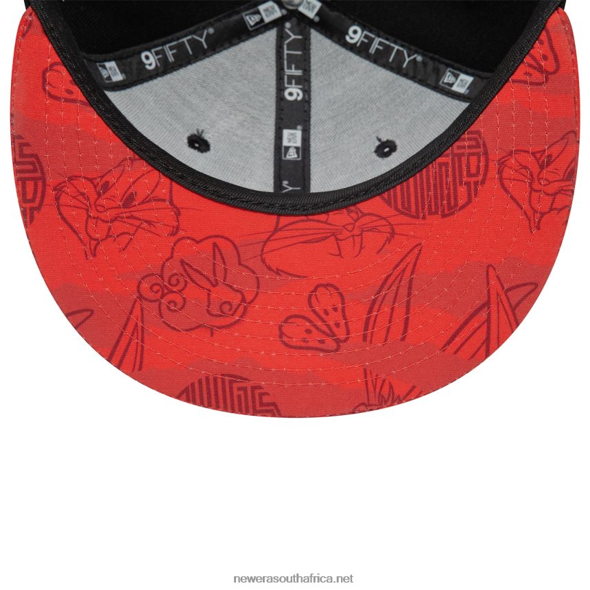 Bugs Bunny Chinese New Year Youth Black 9FIFTY Snapback Cap New Era TRBRBN1881