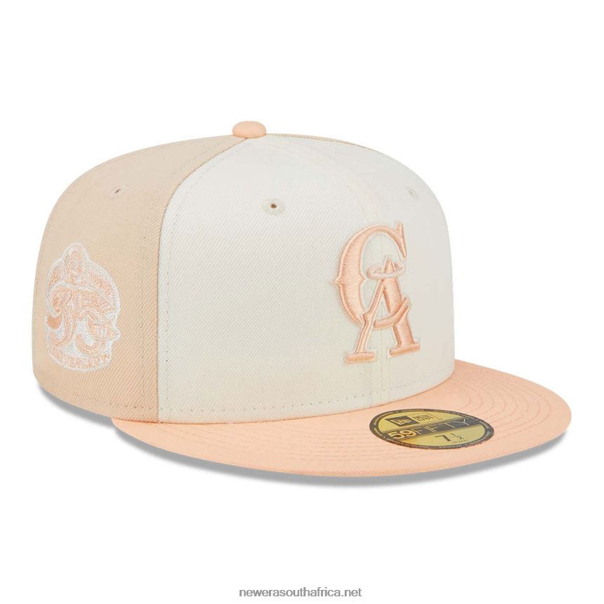 California Angels Anniversary Pink 59FIFTY Fitted Cap New Era TRBRBN1158
