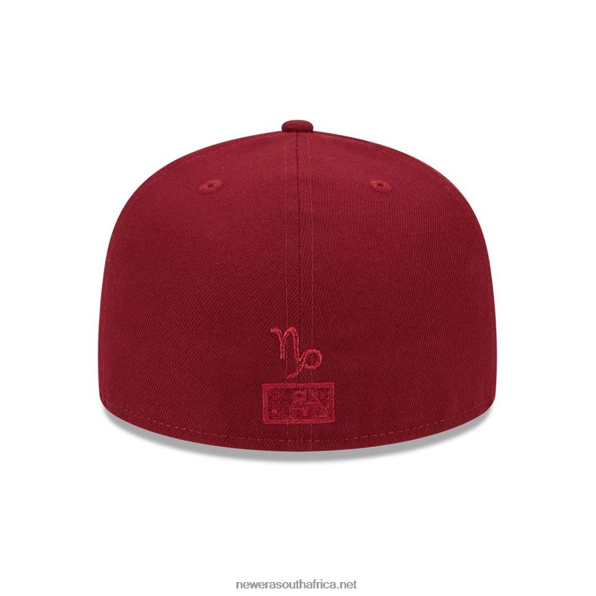 California Angels Zodiac Red 59FIFTY Fitted Cap New Era TRBRBN919