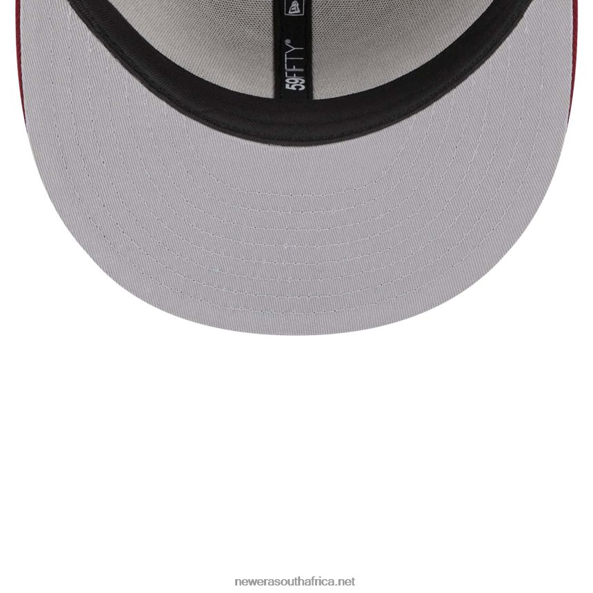 California Angels Zodiac Red 59FIFTY Fitted Cap New Era TRBRBN919