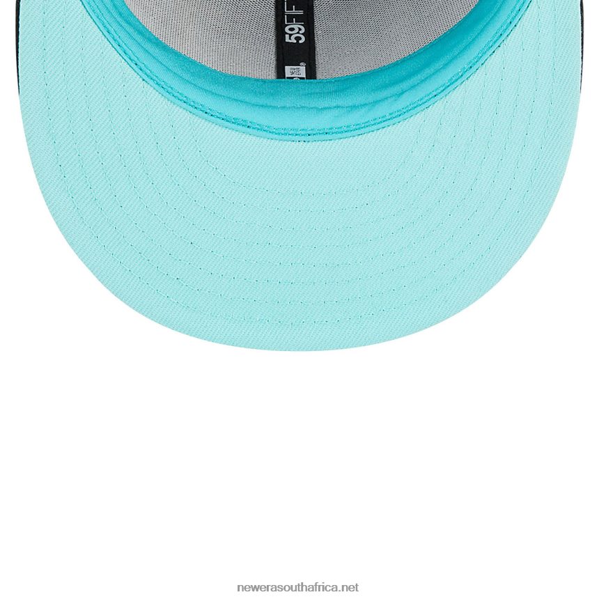 Charlotte Hornets Authentics City Edition Black 59FIFTY Fitted Cap New Era TRBRBN1355