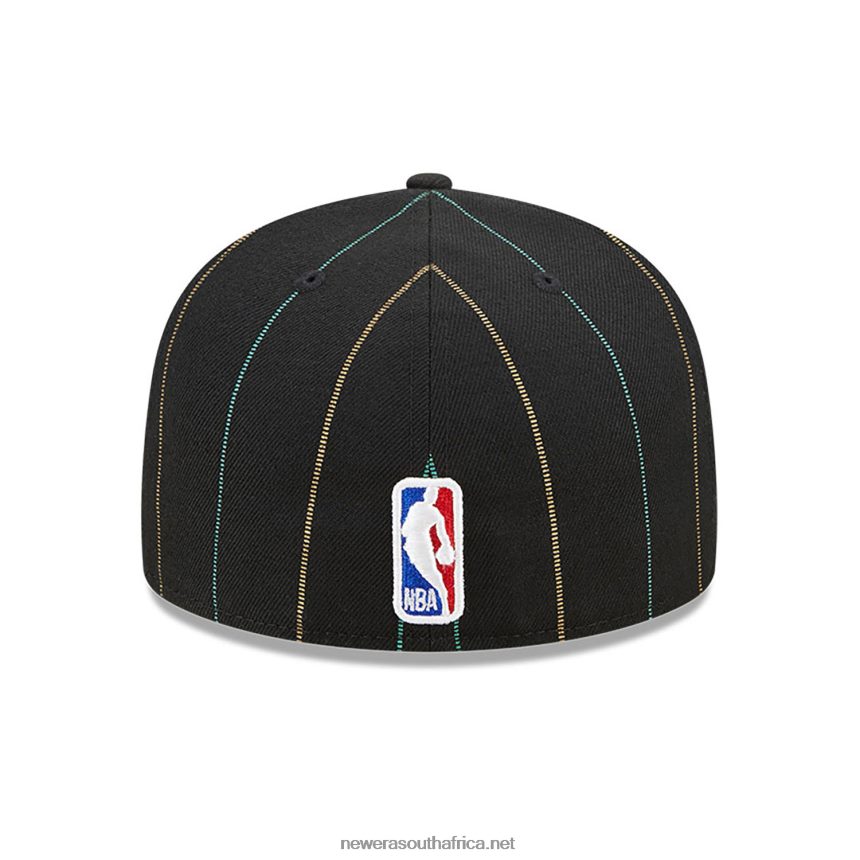 Charlotte Hornets Authentics City Edition Black 59FIFTY Fitted Cap New Era TRBRBN1355
