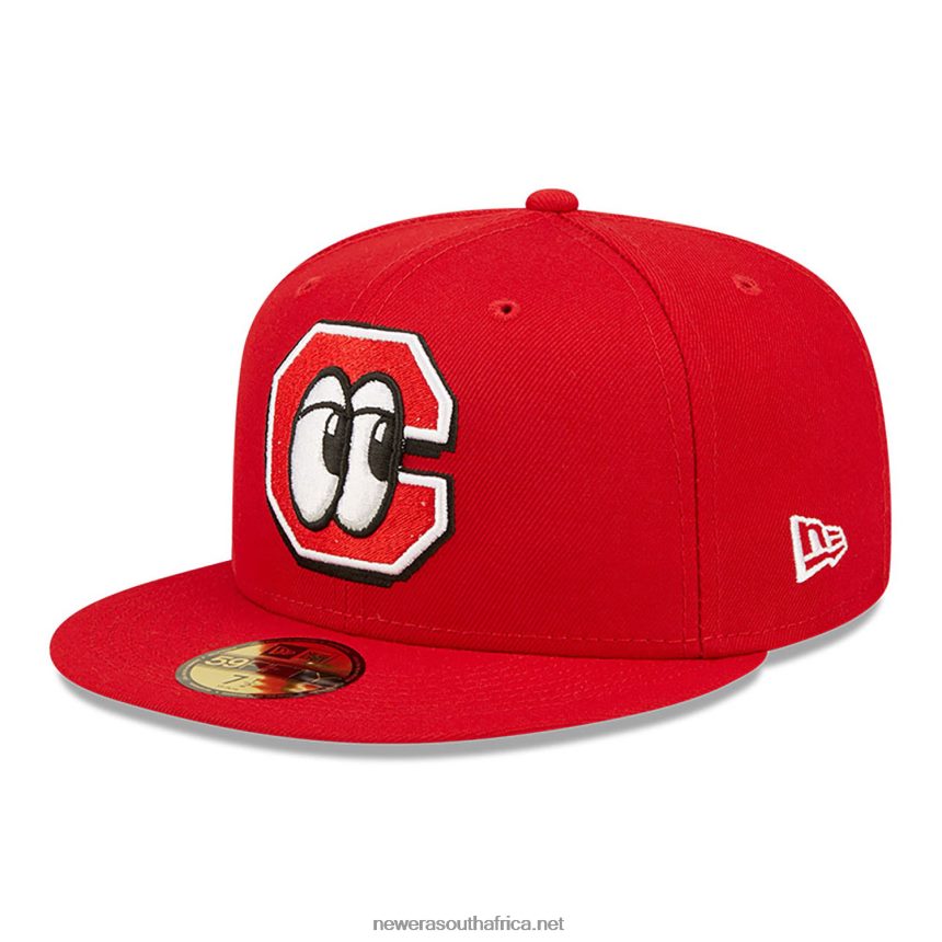 Chattanooga Lookouts MiLB Red 59FIFTY Fitted Cap New Era TRBRBN317