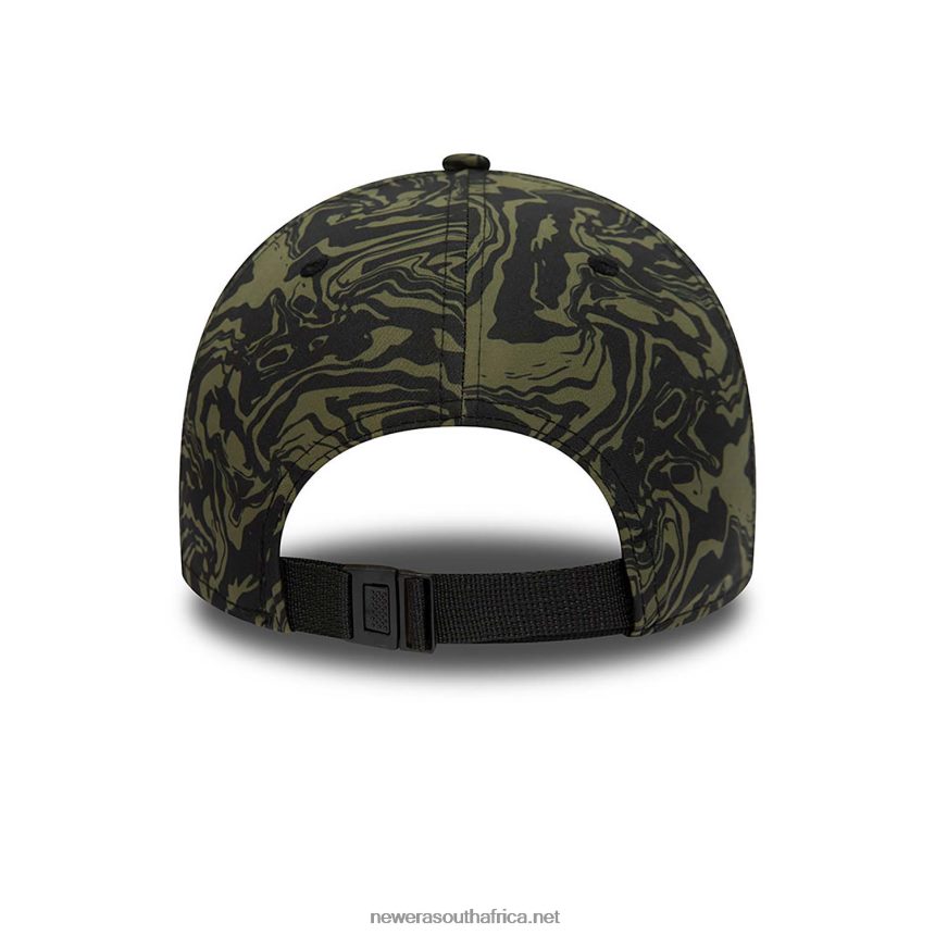 Chelsea FC All Over Print Medium Green 9FORTY Adjustable Cap New Era TRBRBN1681